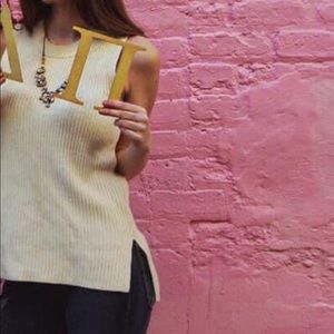 Sleeveless JCREW sweater vest